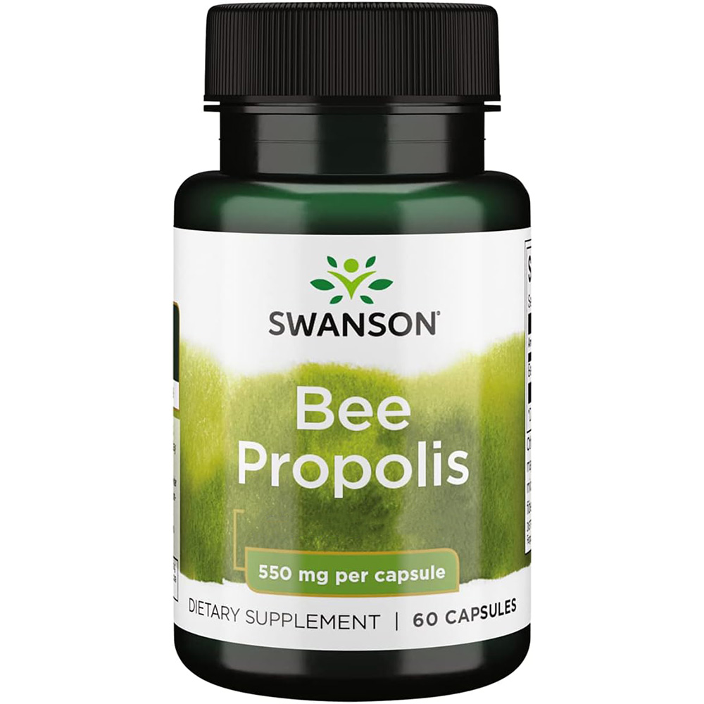 Swanson - Própolis de Abelha 550 mg, 60 cápsulas - Image 2