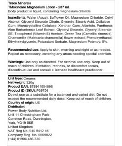 Trace Minerals - Suplementos saudáveis