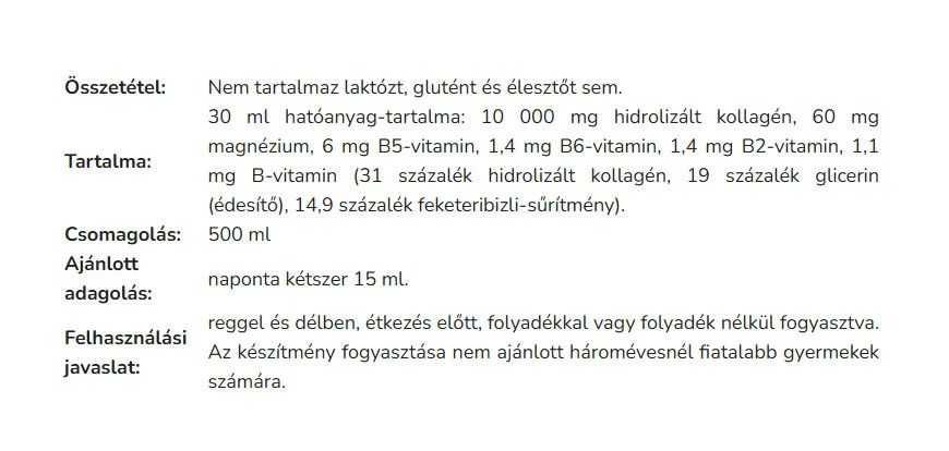 Vitaking - Fin FlexiGel com Colagénio (500 ml, Groselha Negra) - Image 2