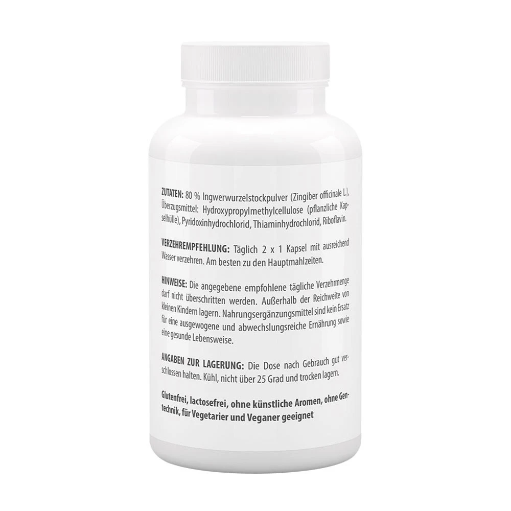 Vitaworld - Gengibre 500 mg (120 Cápsulas) - Image 3