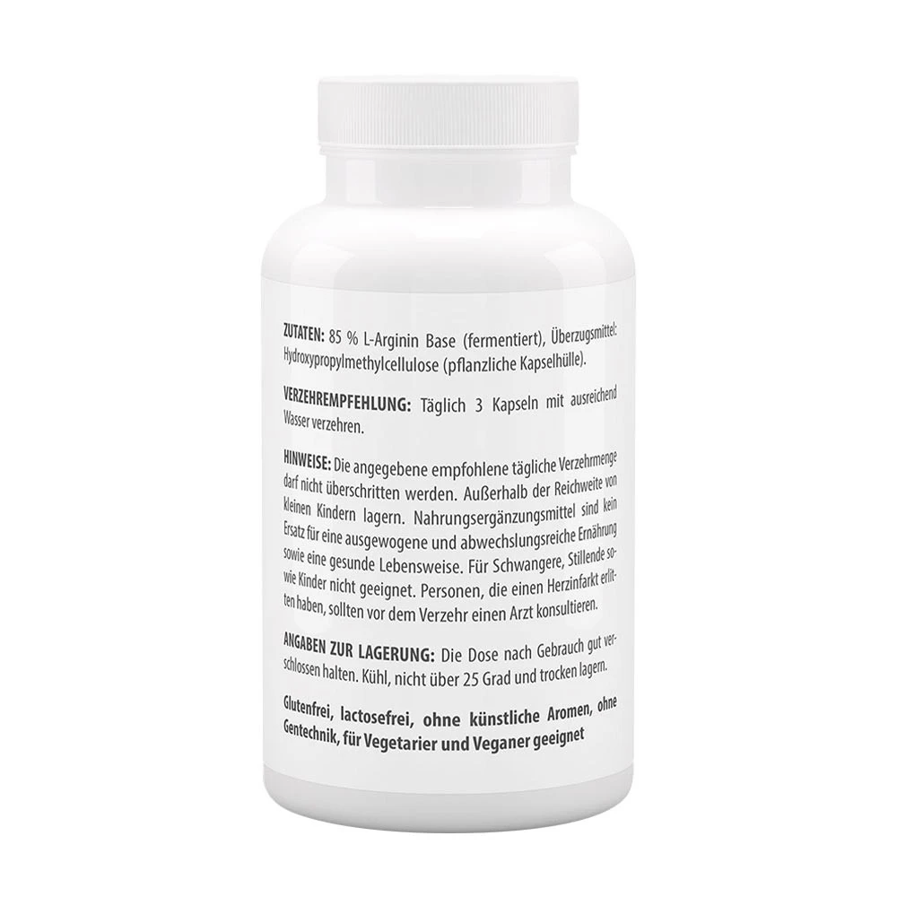 Vitaworld - L-arginina 750 mg (100 Cápsulas) - Image 3