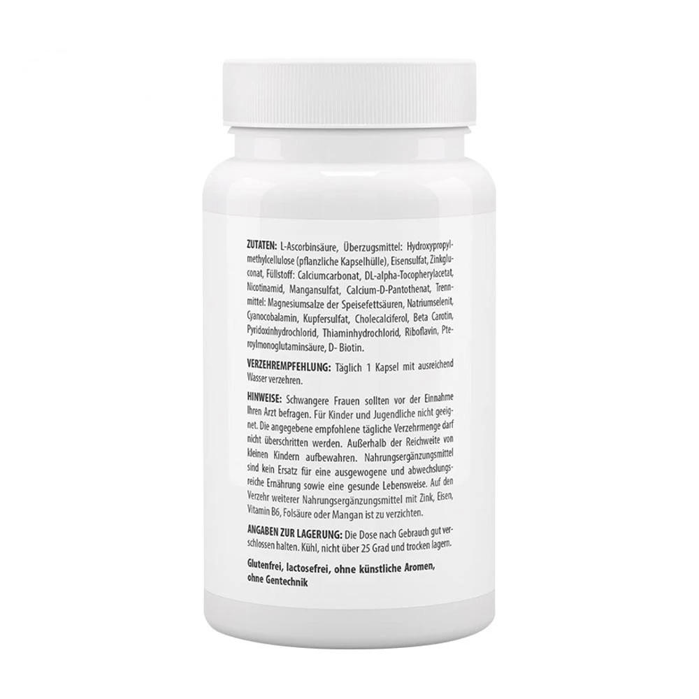 Vitaworld - Multiplex A-Z sem Vitamina K (120 Cápsulas) - Image 3
